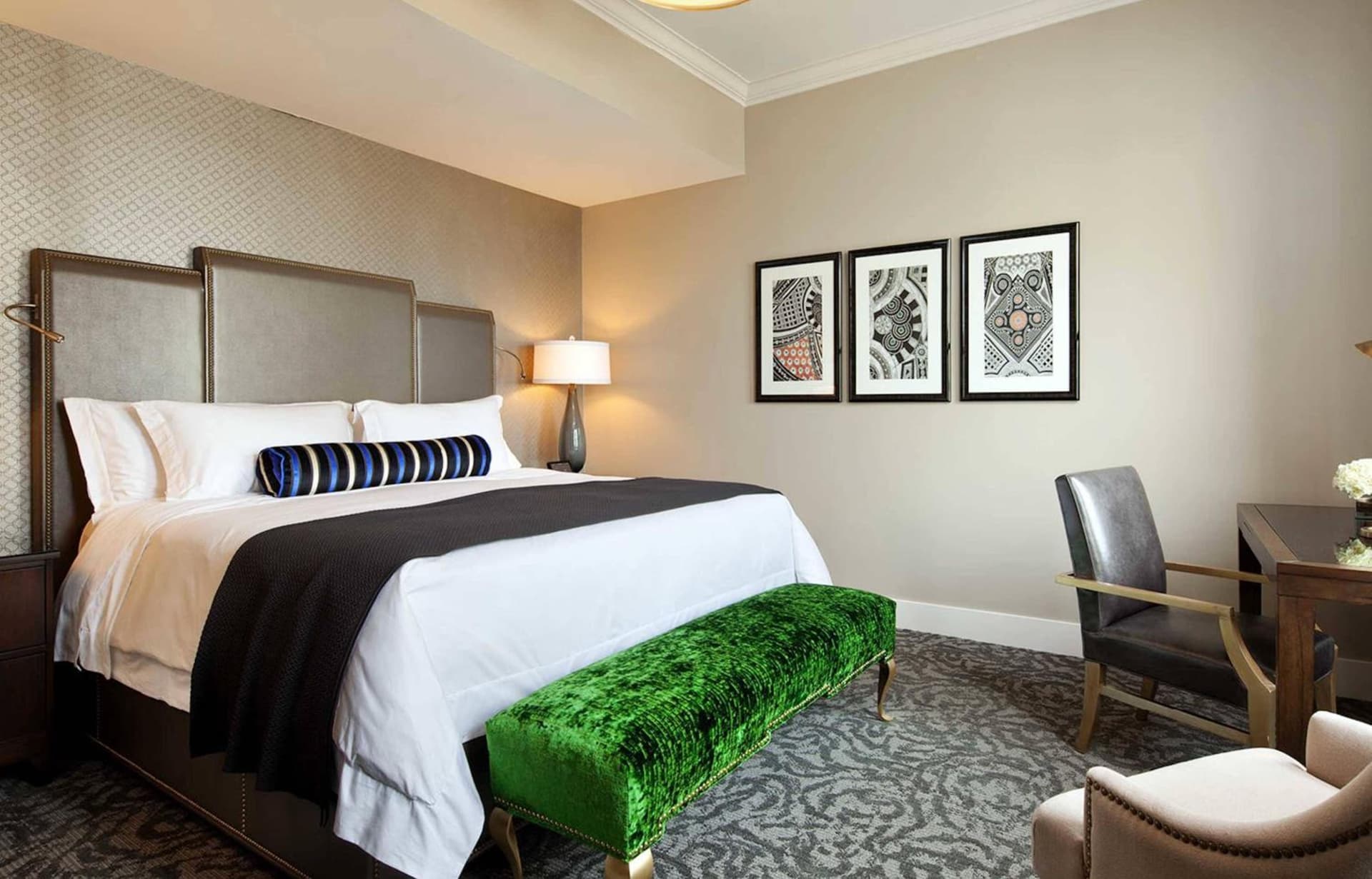 Guest room, 1 Queen, City view at The St. Anthony, a Luxury Collection Hotel, San Antonio in San Antonio, TX