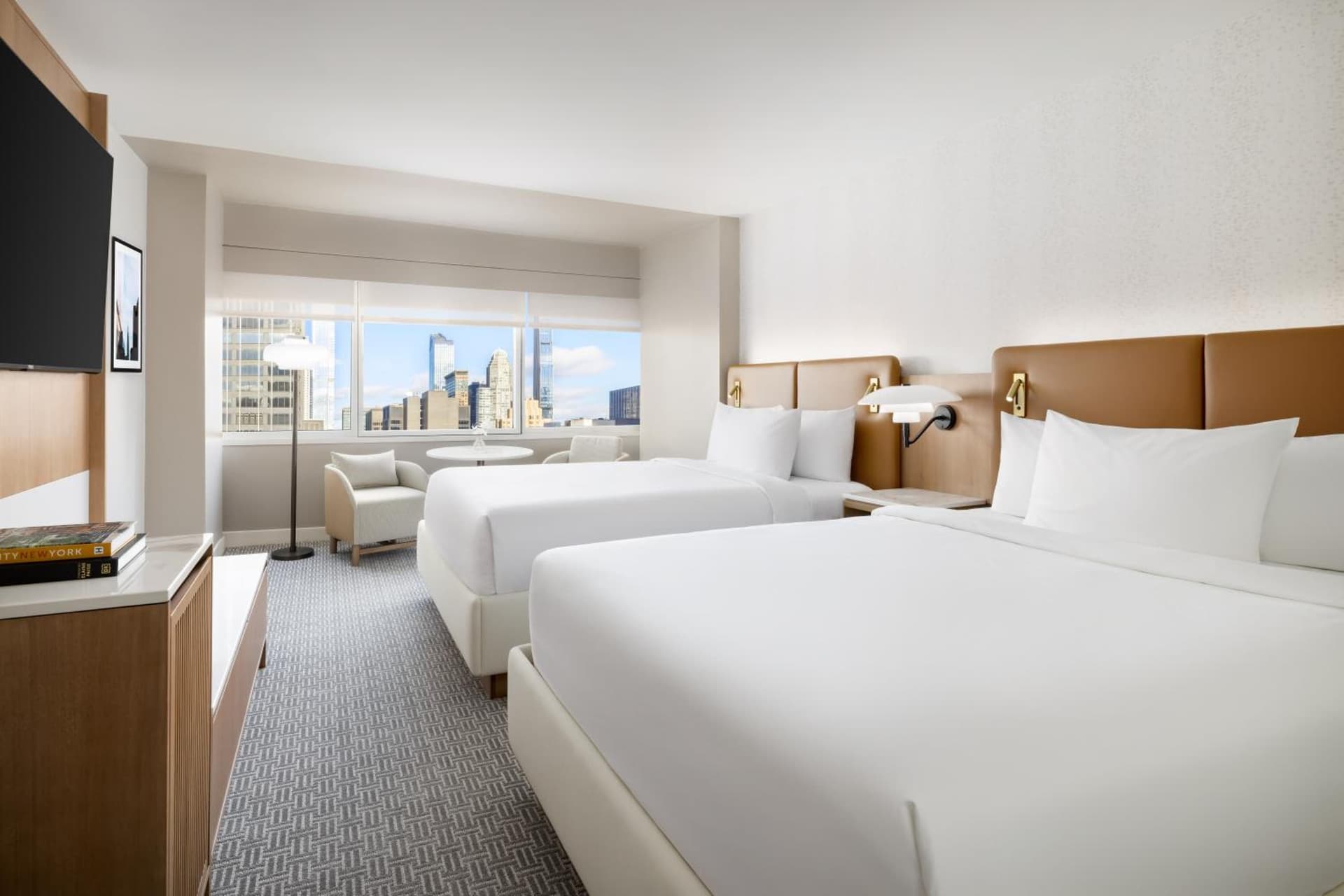 Queen Room with Two Queen Beds - Times Square View at Hyatt Regency Times Square in New York, NY