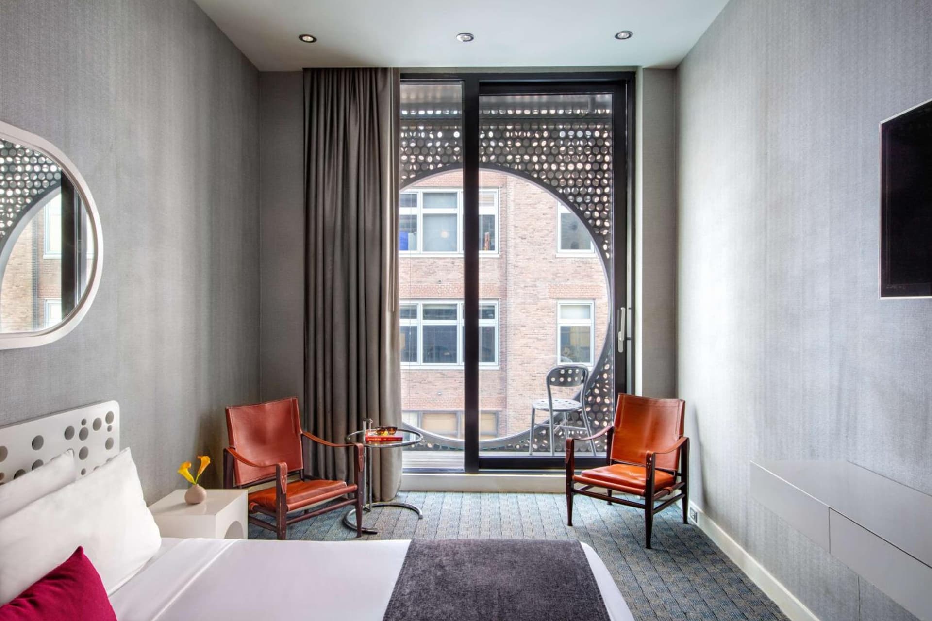 King Room Bronze with Balcony at Dream Downtown, by Hyatt in New York, NY