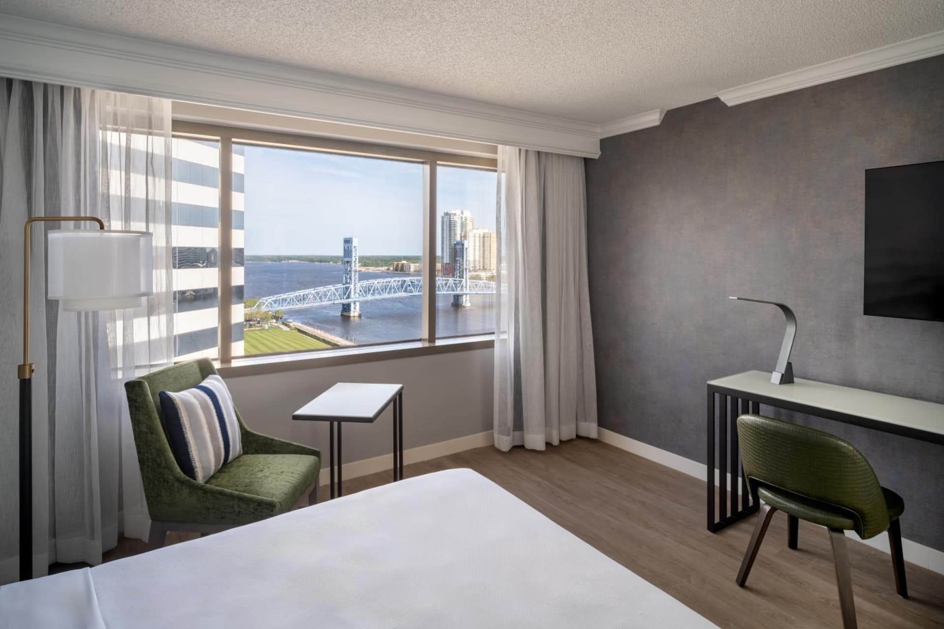 King Room with River View at Marriott Jacksonville Downtown in Jacksonville, FL