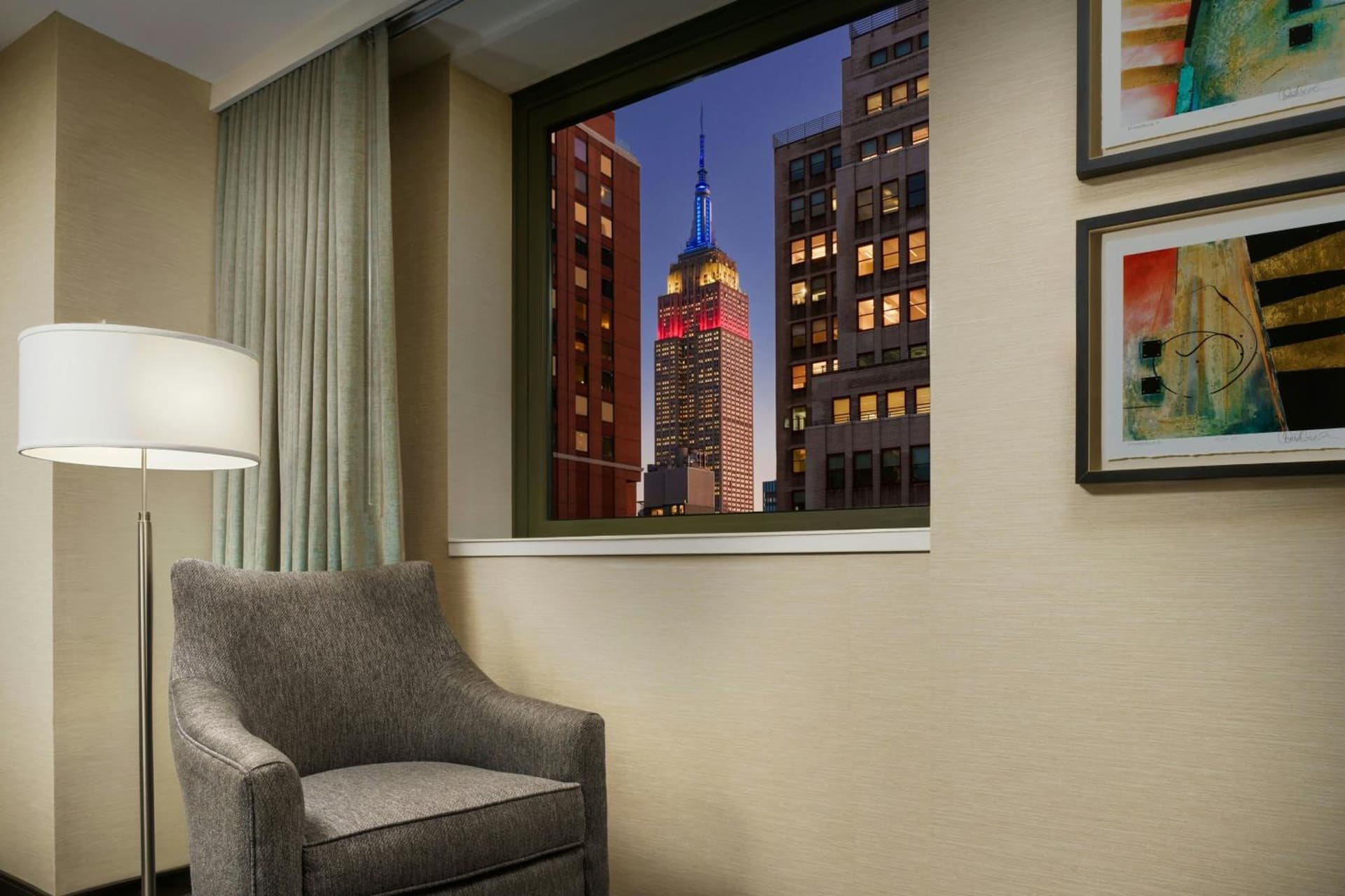 King Room with Empire State View at Courtyard New York Manhattan/Times Square in New York, NY