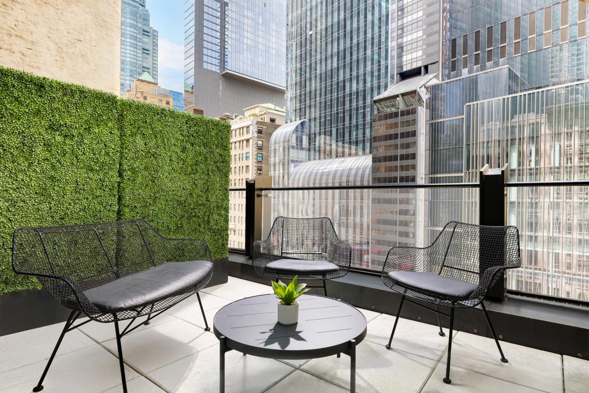 King Room with Terrace at Le Meridien New York, Central Park in New York, NY