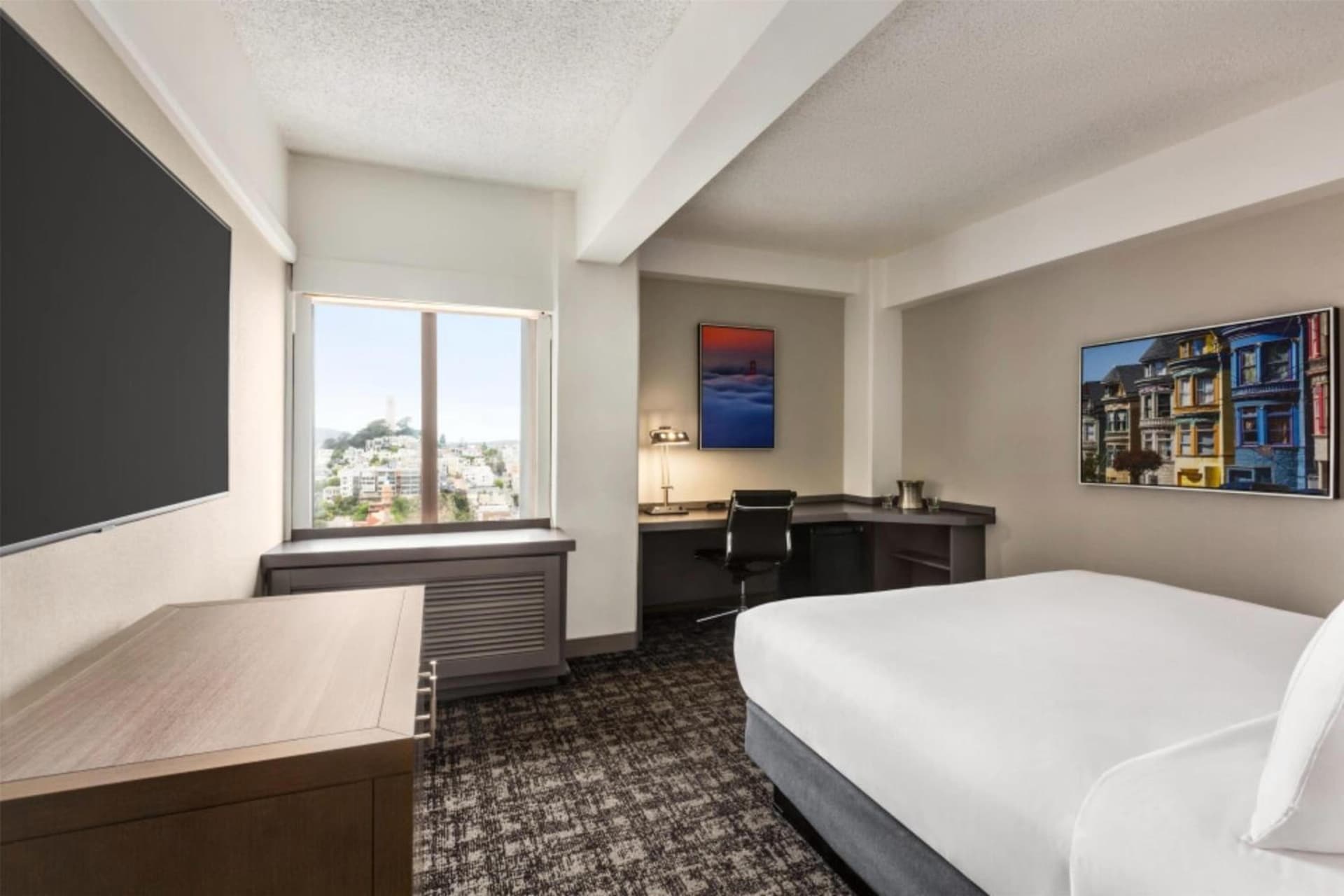 Petite King Room at Hilton San Francisco Financial District in San Francisco, CA