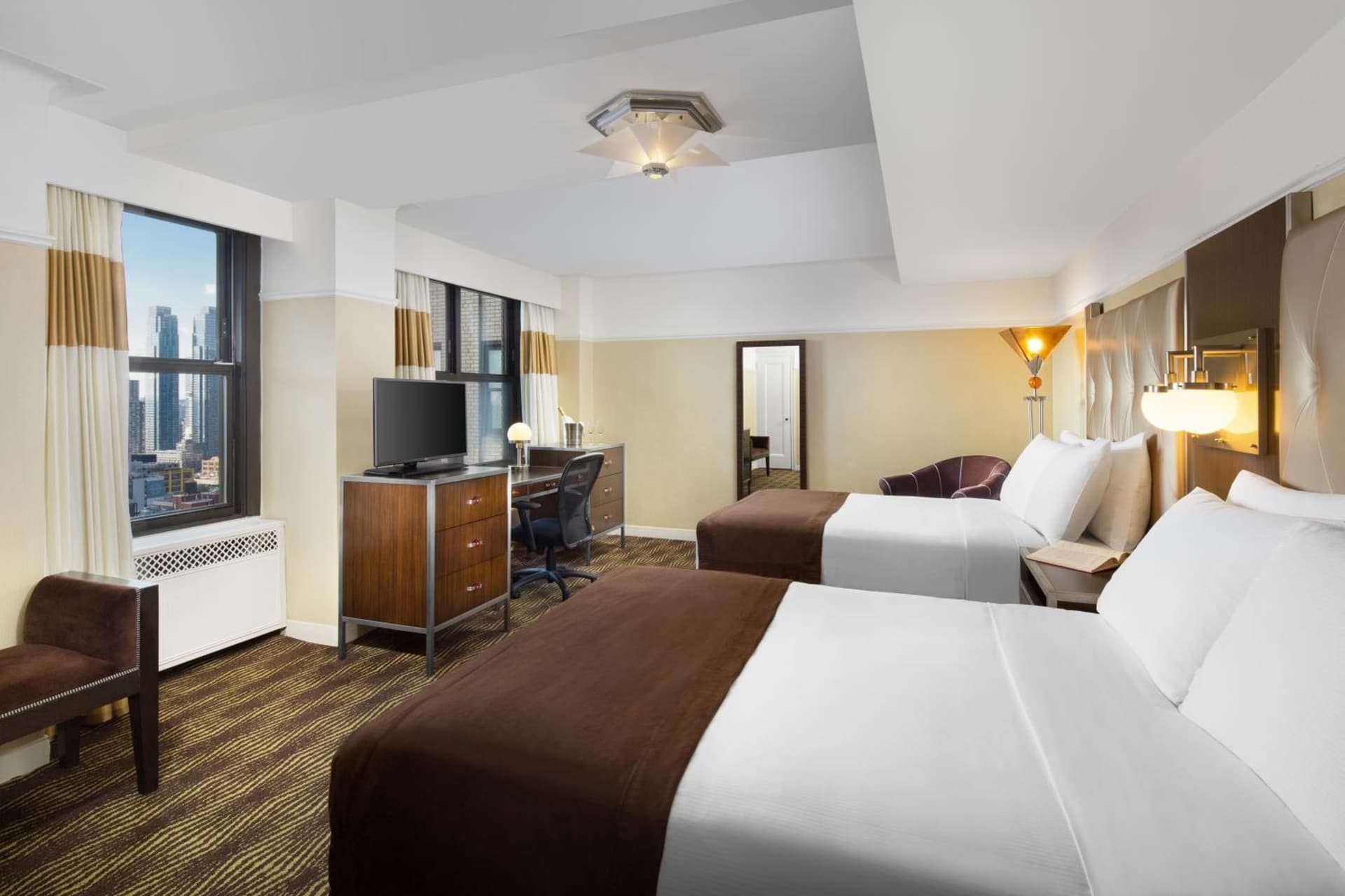 Standard Room with Two Double Beds at New Yorker by Lotte Hotels in New York, NY