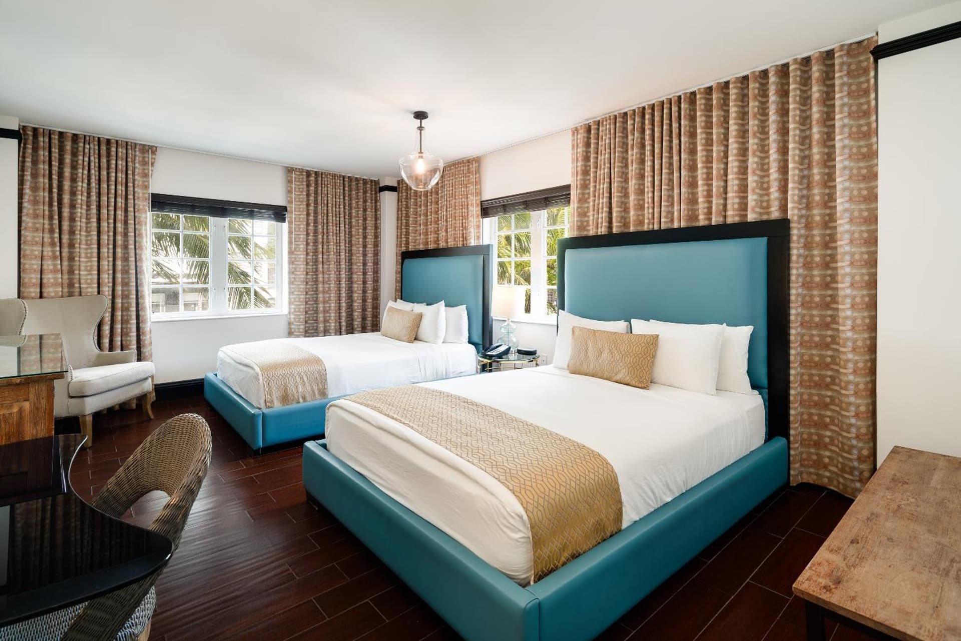Superior Double Queen Room at Hotel Croydon in Miami Beach, FL
