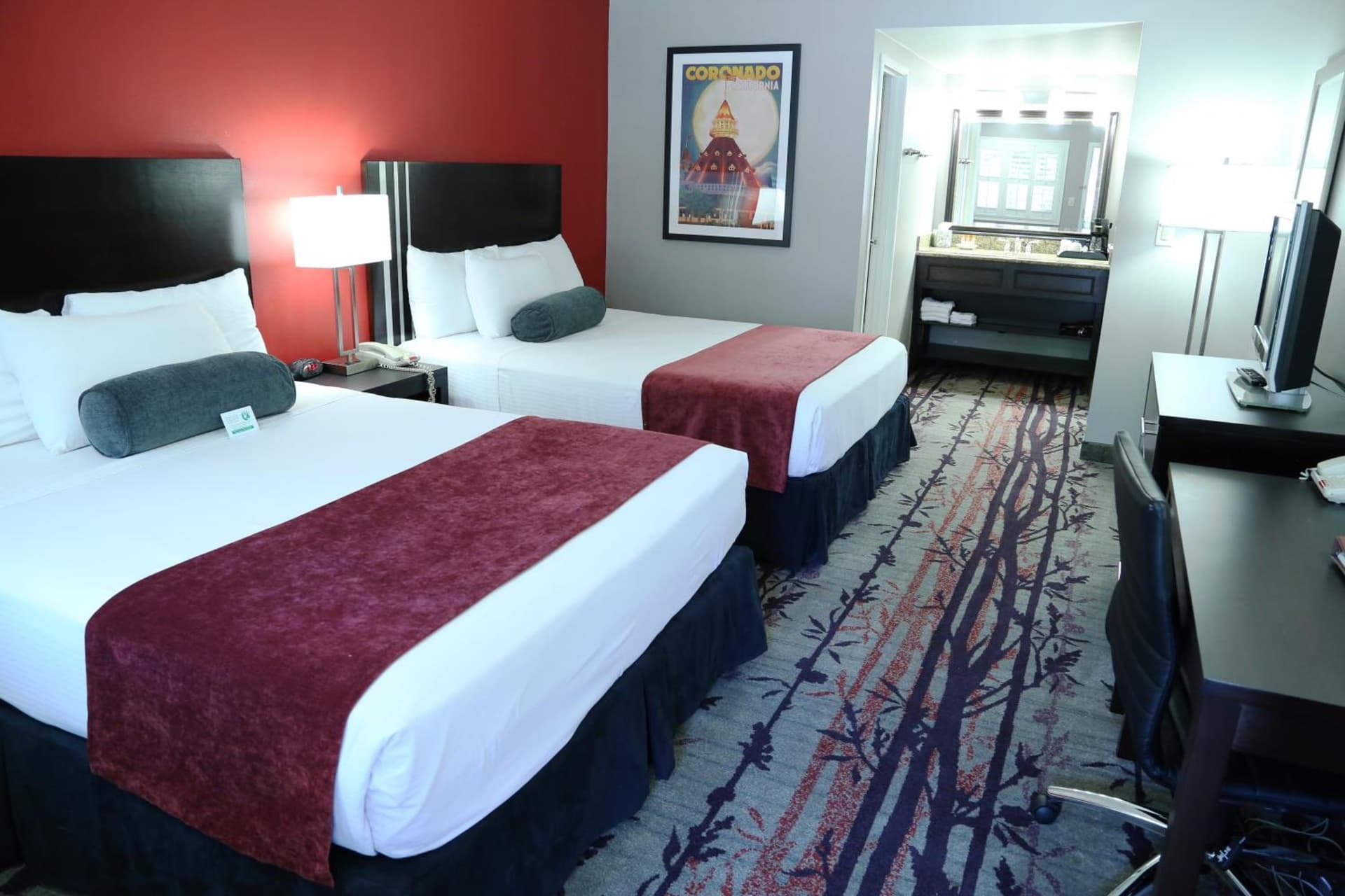 Standard Single Room, 2 Queen Beds, Non-Smoking at Laguna Hills Lodge-Irvine Spectrum in Laguna Hills, CA