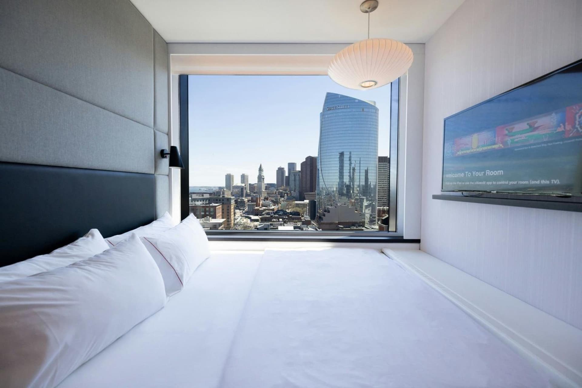 King Room with Premium View at citizenM Boston North Station in Boston, MA