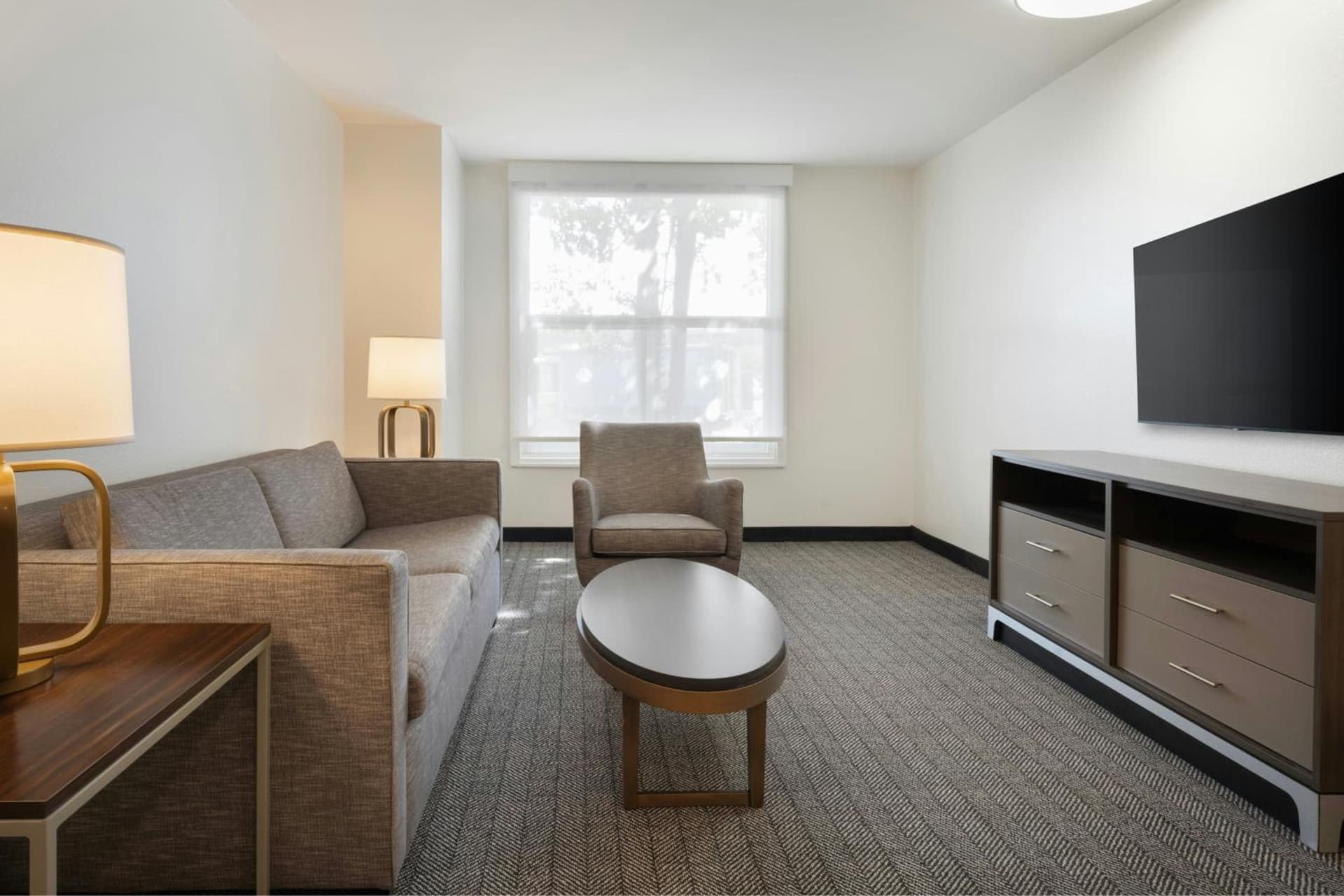 One-Bedroom King Suite with Sofa Bed at Courtyard by Marriott across Universal Orlando in Orlando, FL