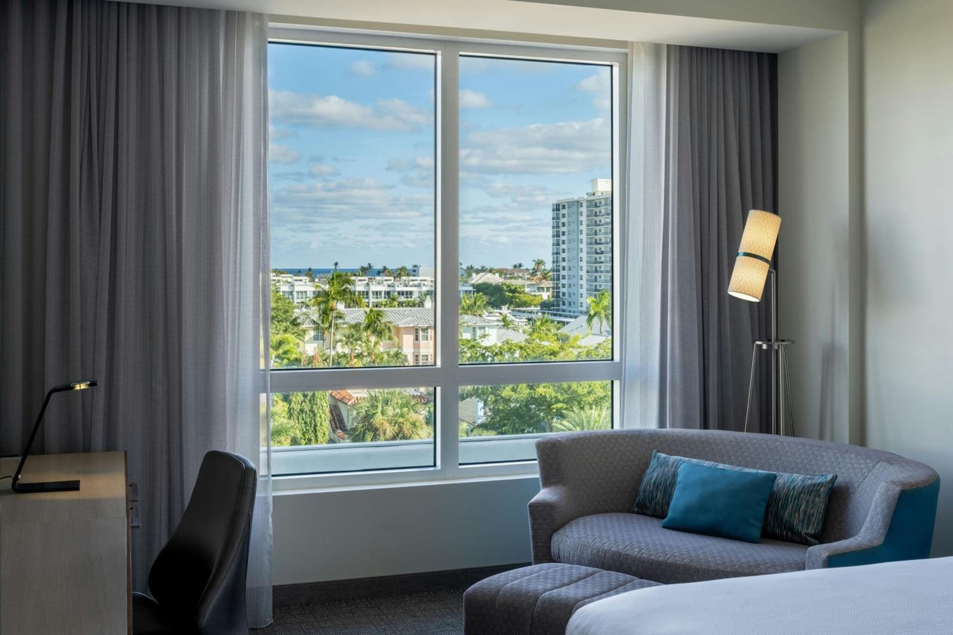 Queen Room with Two Queen Beds and Coastal View at Courtyard by Marriott Delray Beach in Delray Beach, FL