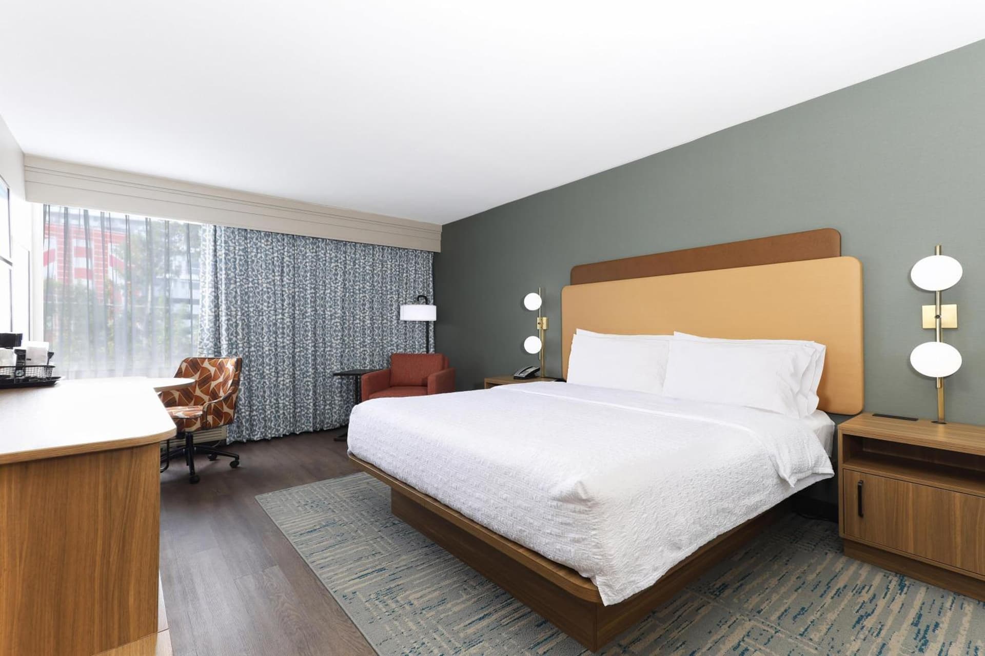 King Room with Microwave and Refrigerator - Non-Smoking at Hampton Inn Miami-Coconut Grove/Coral Gables in Miami, FL