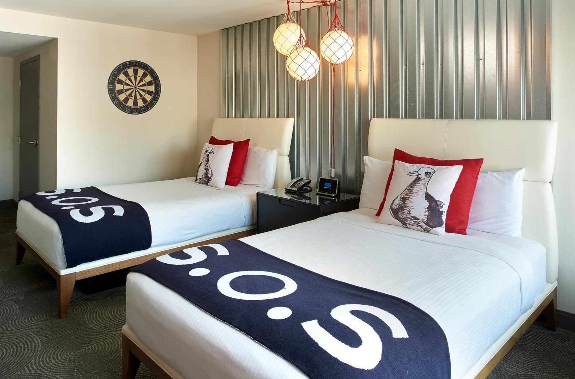 Double/Double Guest Room at Hotel Zephyr San Francisco in San Francisco, CA