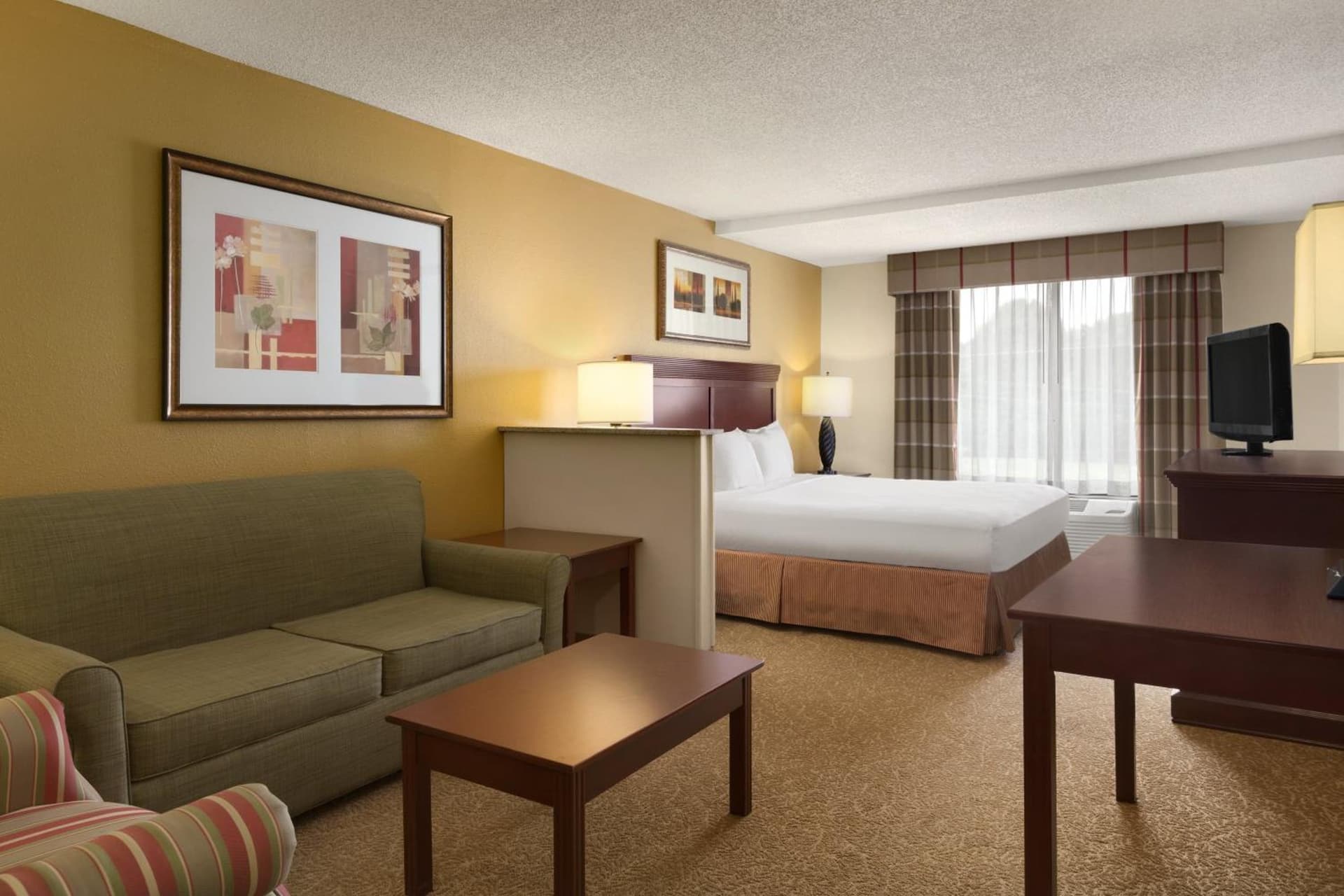 King Studio with Sofa Bed - Non-Smoking at Country Inn & Suites by Radisson, Atlanta Airport South, GA in Atlanta, GA