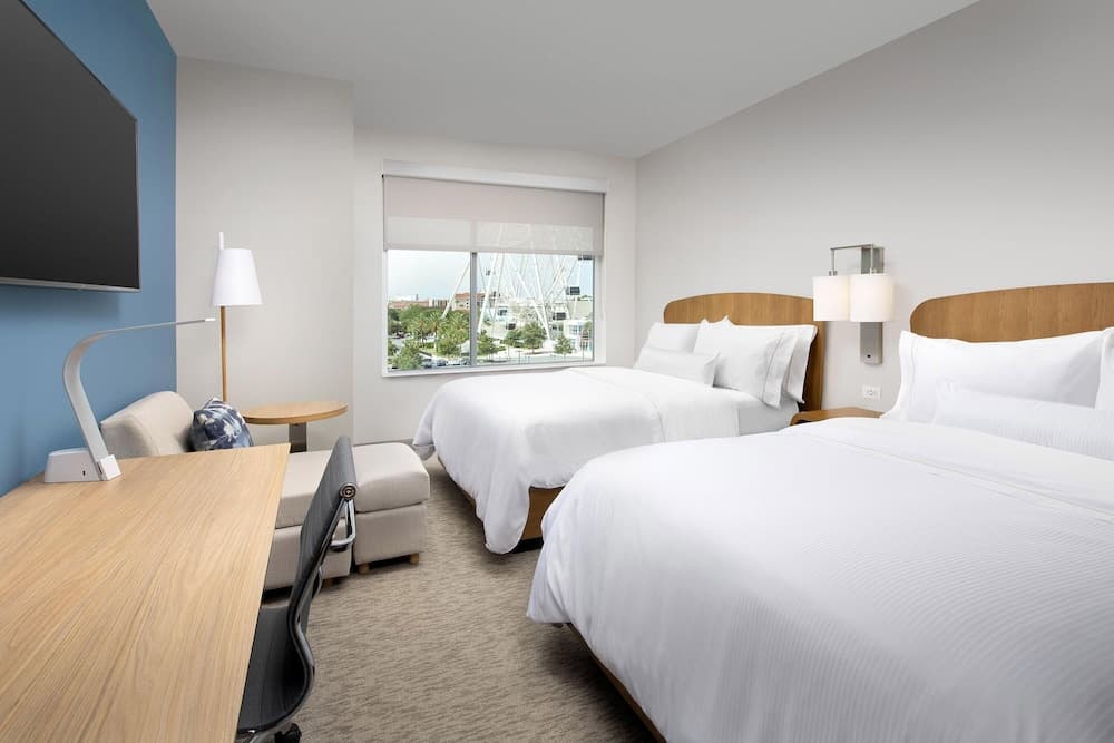 Deluxe Room, 2 Queen Beds at Element Orlando Universal Blvd. in Orlando, FL