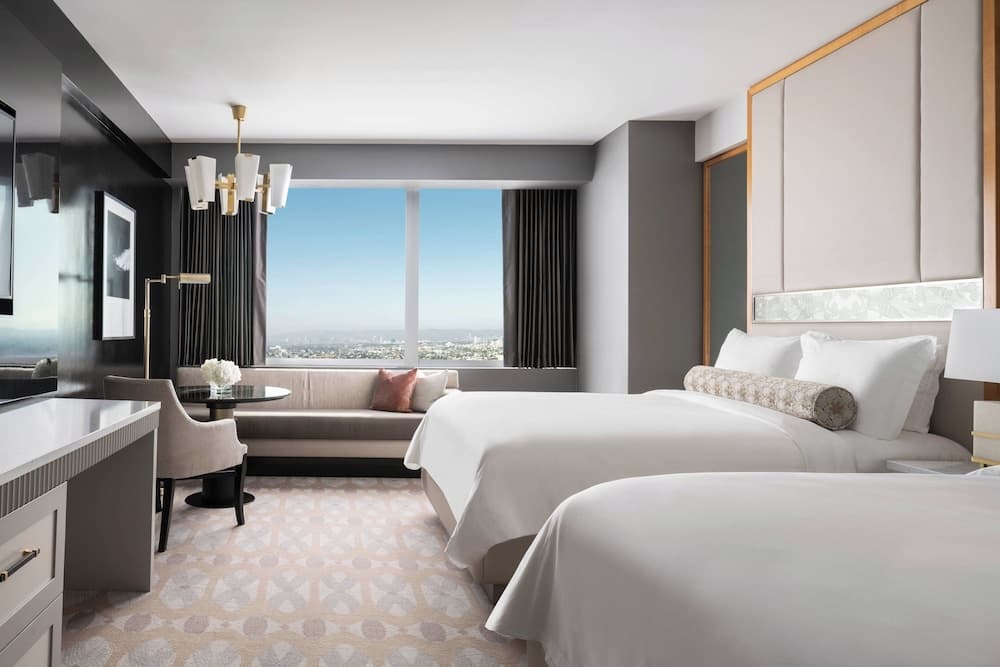 Deluxe Room, 2 Queen Beds, City View at The Ritz-Carlton, Los Angeles in Los Angeles, CA