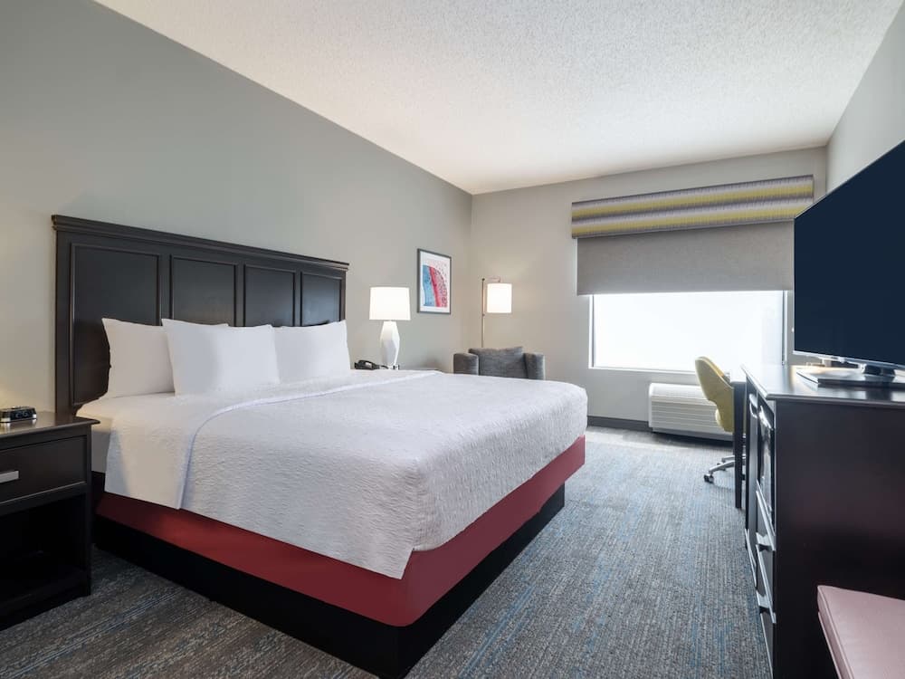 Room, 1 King Bed, Accessible, Non Smoking (Accessible Only-Accessible Tub) at Hampton Inn West Palm Beach-Florida Turnpike in West Palm Beach, FL