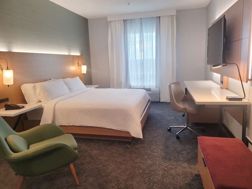 Room, 1 King Bed, Accessible (Roll-In Shower) at DoubleTree by Hilton Houston Westchase in Houston, TX