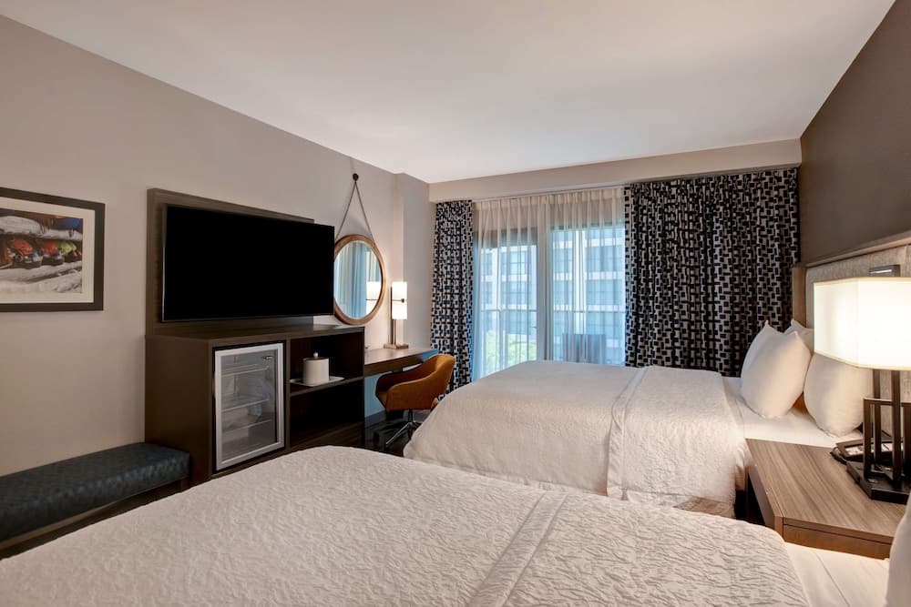 Room, 2 Queen Beds, Balcony, River View at Hampton Inn & Suites on the San Antonio Riverwalk in San Antonio, TX