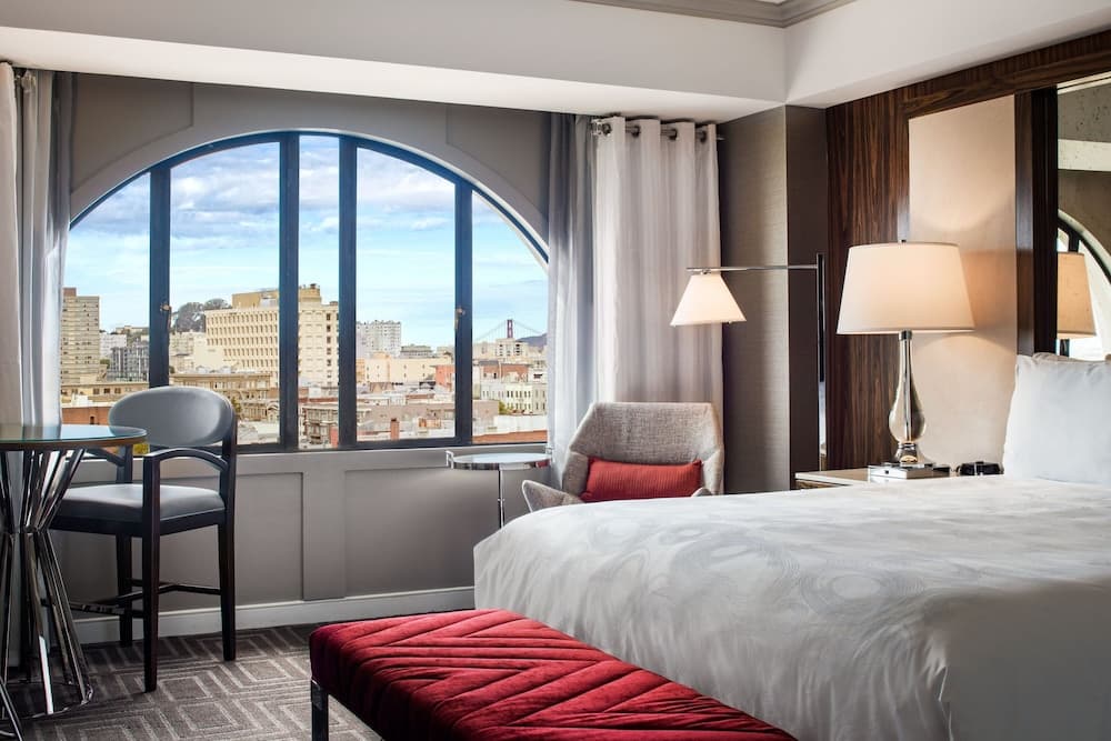 Room, 1 King Bed, City View (Hearing Accessible) at JW Marriott San Francisco Union Square in San Francisco, CA