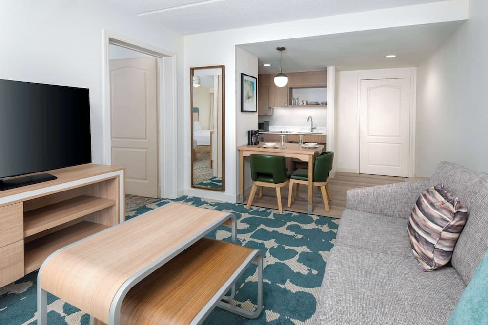 Suite, 1 King Bed with Sofa bed, Accessible, Bathtub (Hearing) at Homewood Suites by Hilton Orlando-Nearest to Universal Studios in Orlando, FL