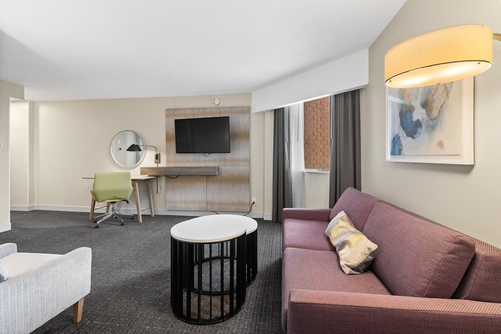Junior Suite, 1 King Bed at Crowne Plaza Houston Med Ctr-Galleria Area by IHG in Houston, TX