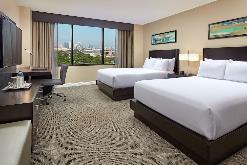 Room, 2 Double Beds, Accessible (Mobility) at Hilton Houston Plaza/Medical Center in Houston, TX