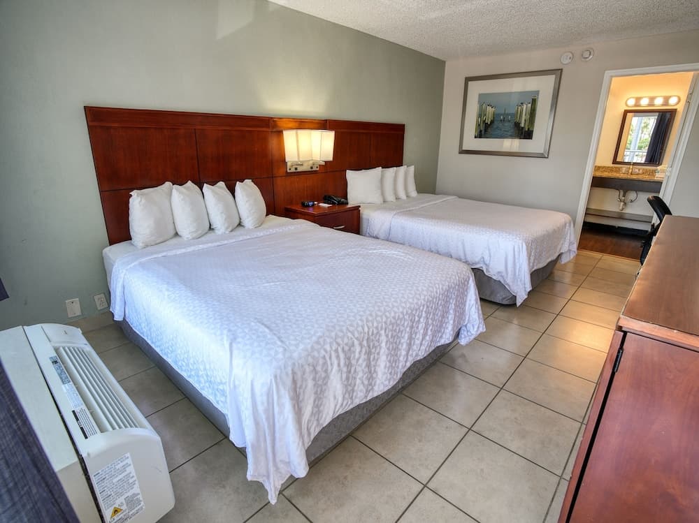 Standard Double Room, 2 Queen Beds at Clearwater Beach Hotel in Clearwater Beach, FL