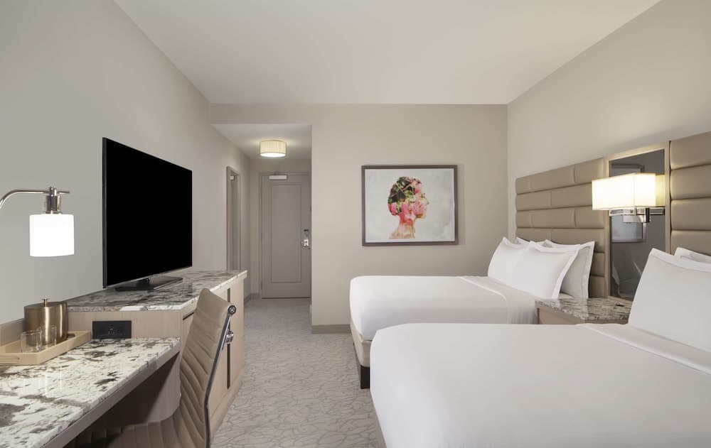 Deluxe Room, 2 Queen Beds, Accessible, City View at Hilton West Palm Beach in West Palm Beach, FL
