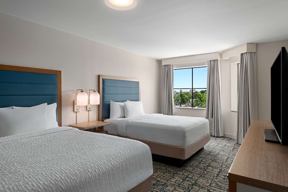 Suite, 2 Queen Beds, Accessible, Non Smoking at Homewood Suites by Hilton West Palm Beach in West Palm Beach, FL