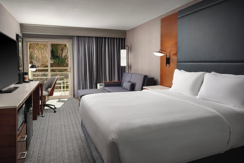 Room, 1 King Bed (Mobility Accessible, Roll-In Shower) at Courtyard Los Angeles Century City/Beverly Hills in Los Angeles, CA