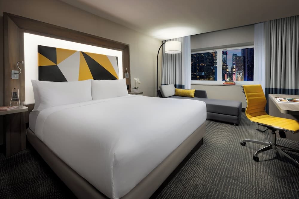 Social Deluxe Times Square King -Ball Drop View at M Social Hotel New York Times Square in New York, NY