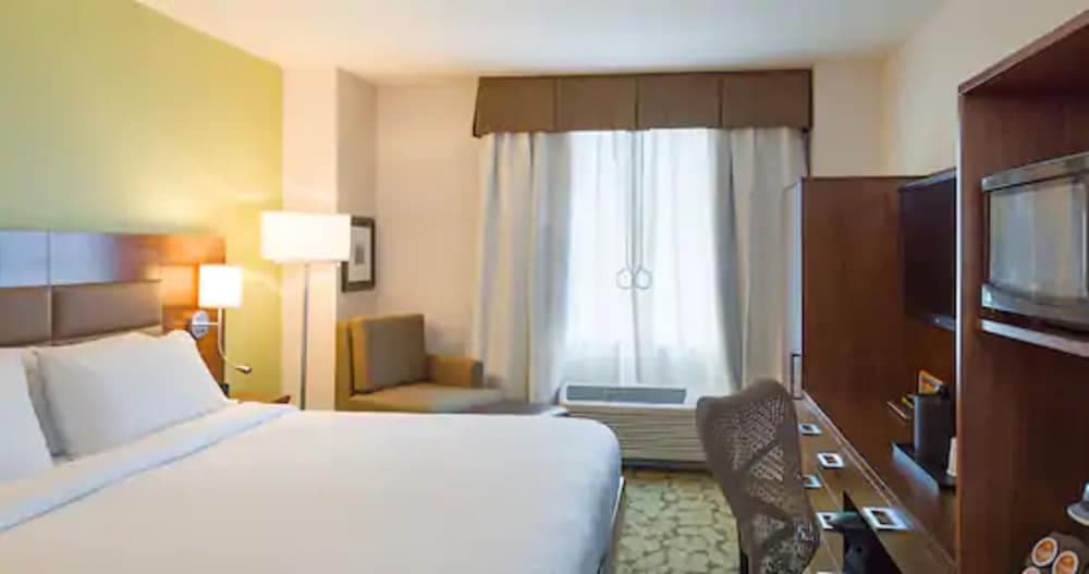 Premium Room, 1 King Bed, Accessible (Roll-In Shower, Mobilty & Hearing) at Hilton Garden Inn New York Manhattan Midtown East in New York, NY
