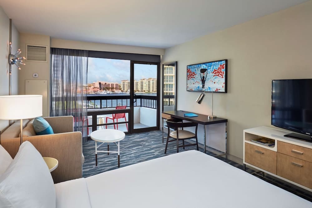 Room, 1 King Bed, Accessible, Non Smoking (w/ bathtub) at Waterstone Resort & Marina Boca Raton, Curio Collection by Hilton in Boca Raton, FL