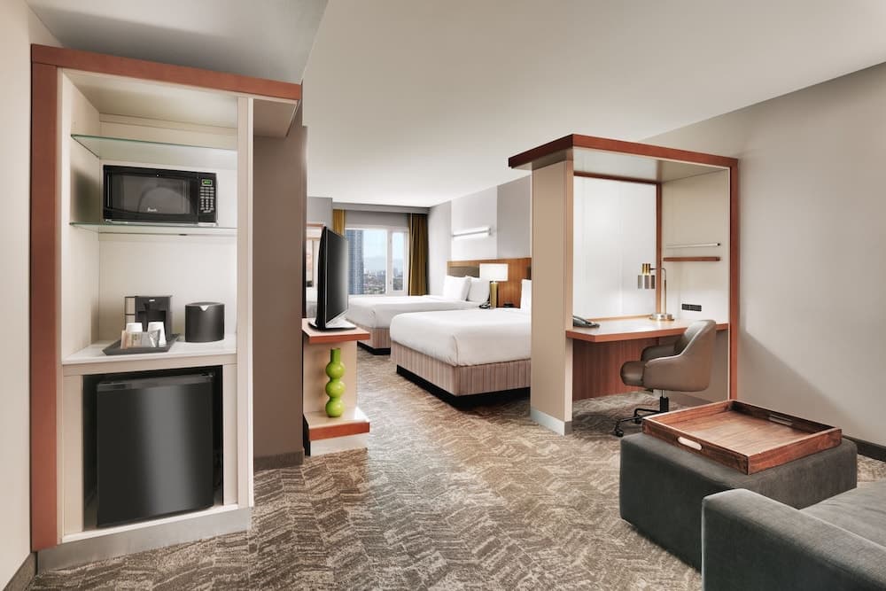 Suite, 2 Queen Beds at SpringHill Suites by Marriott Las Vegas Convention Center in Las Vegas, NV