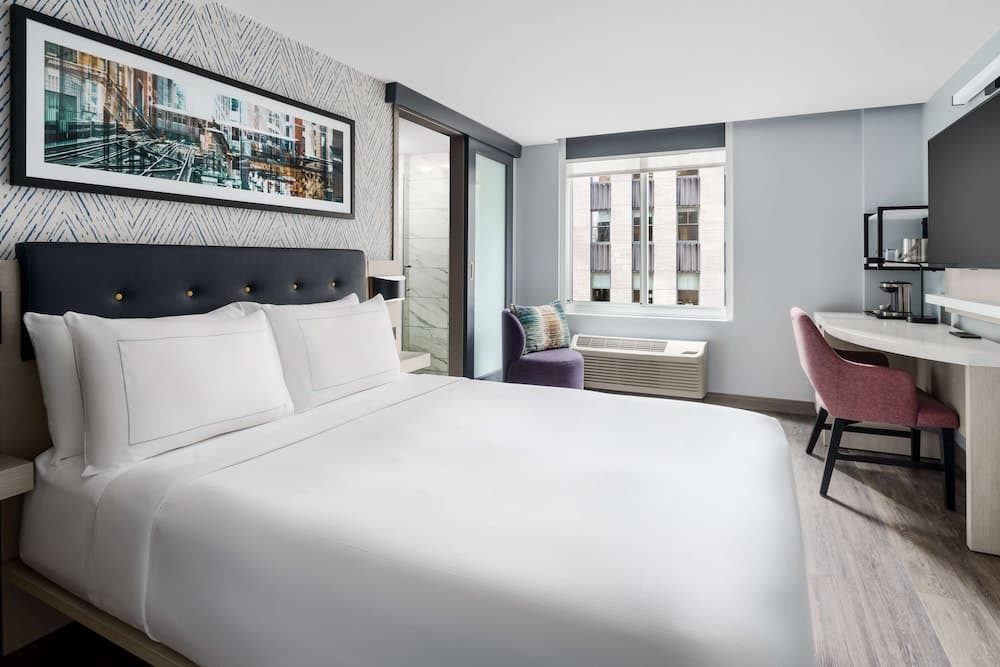 Room, 1 Queen Bed, City View at DoubleTree by Hilton New York Midtown Fifth Ave in New York, NY