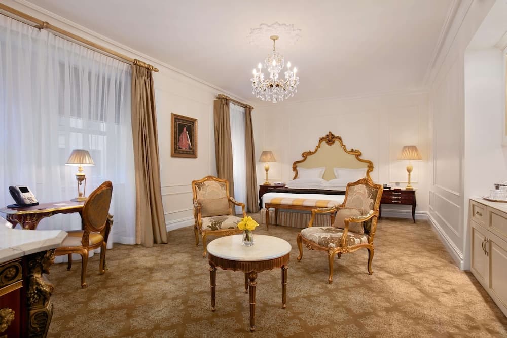 Grand Room, 1 King Bed, Accessible (Grand Luxe - ADA) at The Plaza - A Fairmont Managed Hotel in New York, NY