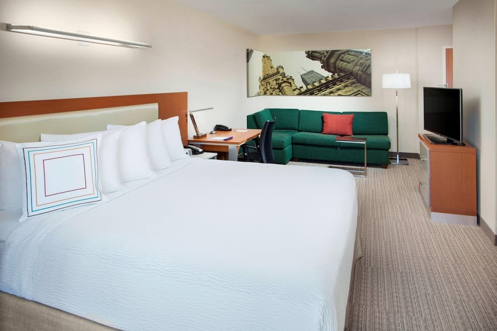 Studio, 1 King Bed with Sofa bed at Springhill Suites by Marriott Chicago Downtown/ River North in Chicago, IL