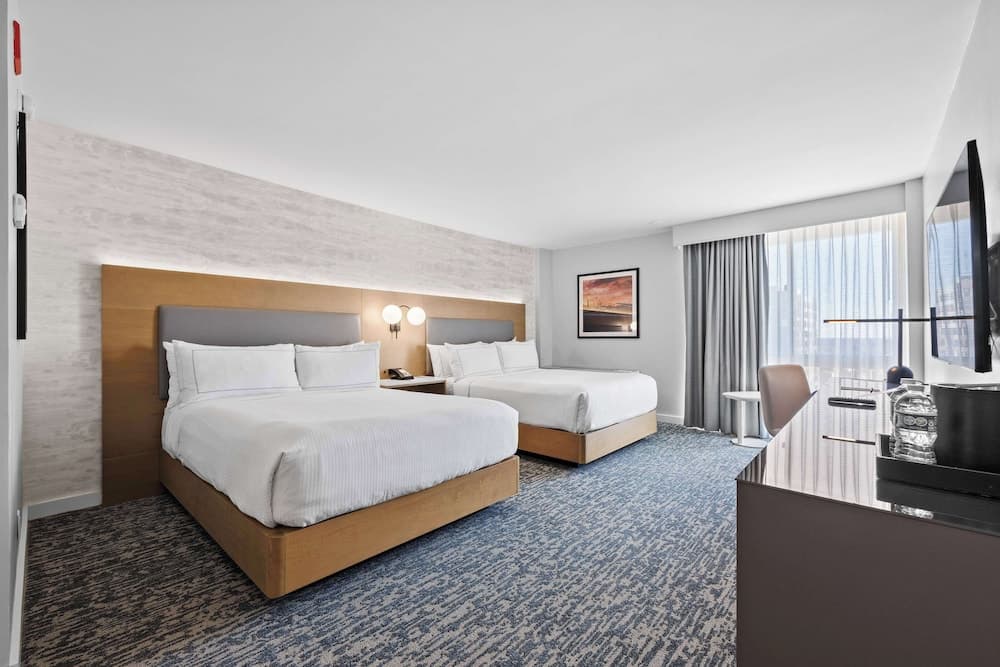 Room, 2 Queen Beds, Accessible at DoubleTree by Hilton New York JFK Airport in Queens, NY