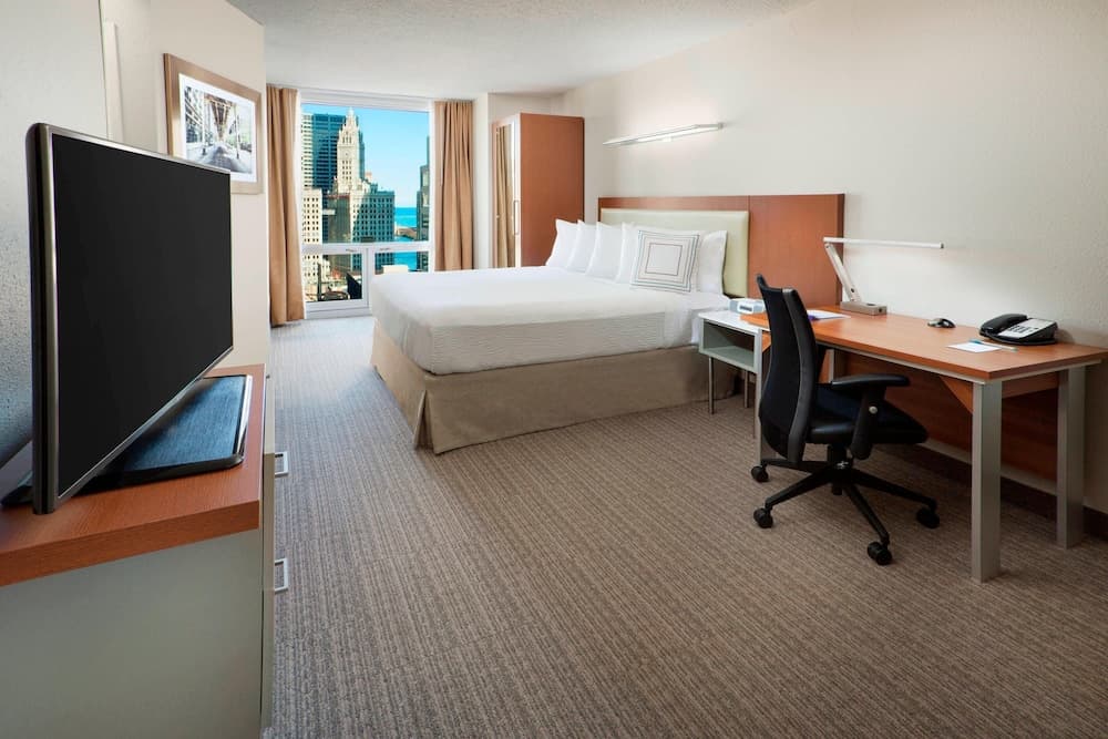 Studio, 1 King Bed with Sofa bed, City View at Springhill Suites by Marriott Chicago Downtown/ River North in Chicago, IL