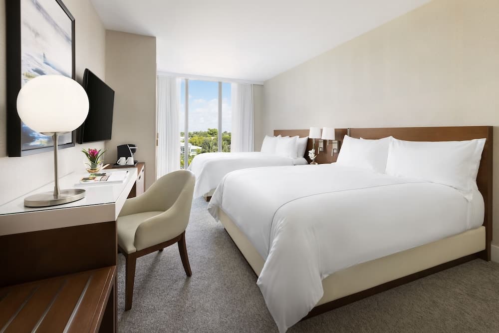 Room, 2 Queen Beds (Water View) at The Altair Bay Harbor Hotel in Miami Beach, FL