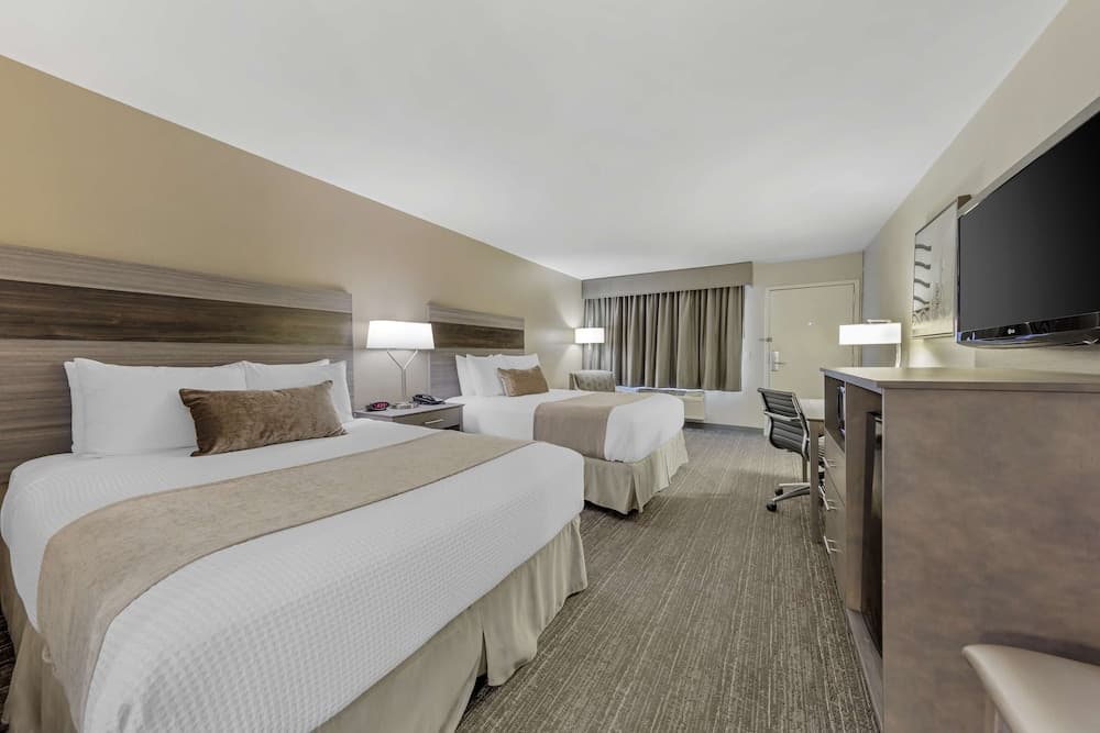Standard Room, 2 Queen Beds, Non Smoking (Freeway Side) at Best Western Plus Executive Inn Rowland Height City of Industry in Rowland Heights, CA