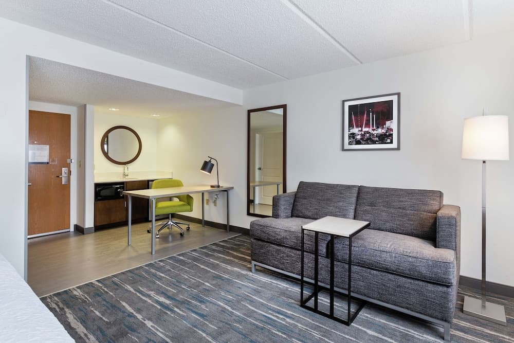King, Studio Suite, 1 King Bed with Sofa bed at Hampton Inn & Suites Orlando Intl Dr N in Orlando, FL