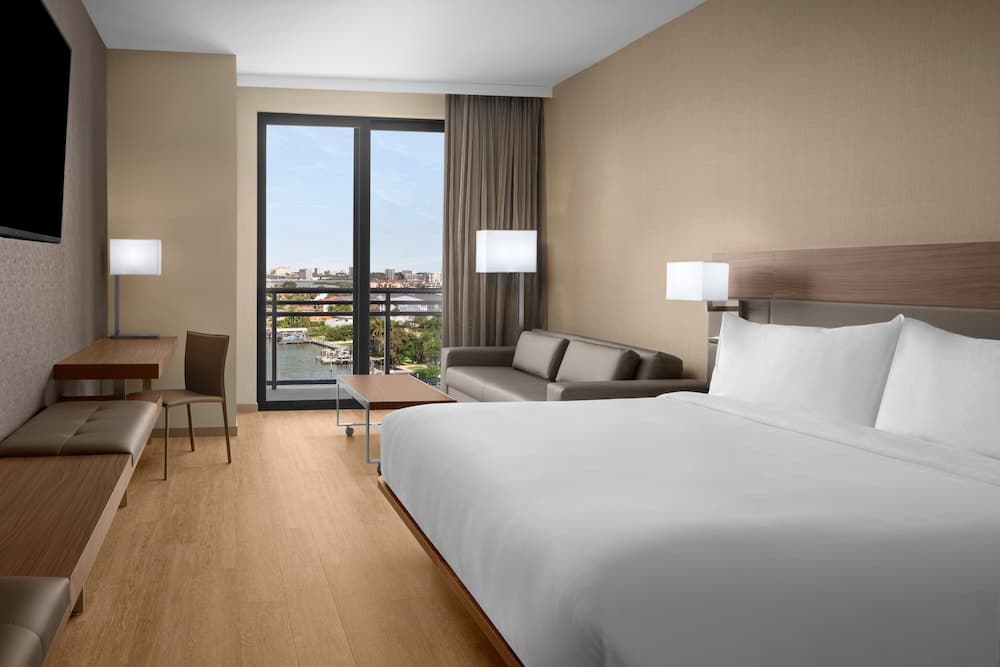 Room, 1 King Bed, Balcony (Hearing Accessible) at AC Hotel Clearwater Beach in Clearwater Beach, FL