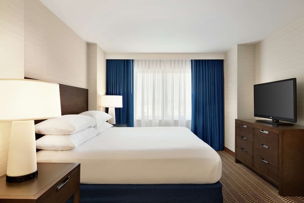 Room, 1 King Bed, Accessible, Non Smoking (Sofa) at Embassy Suites Boston at Logan Airport in Boston, MA