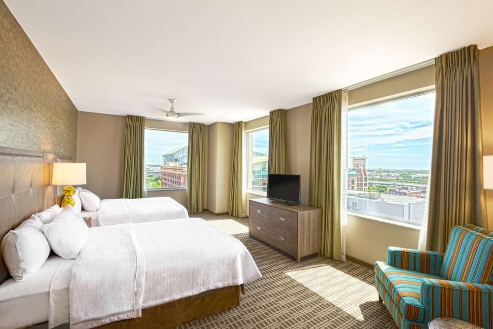 Suite, 2 Queen Beds, Accessible, Bathtub at Homewood Suites by Hilton Houston Downtown in Houston, TX