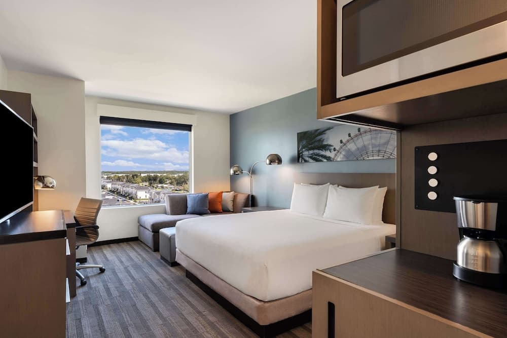 Room, 1 King Bed with Sofa bed at Hyatt House Orlando International Drive in Orlando, FL
