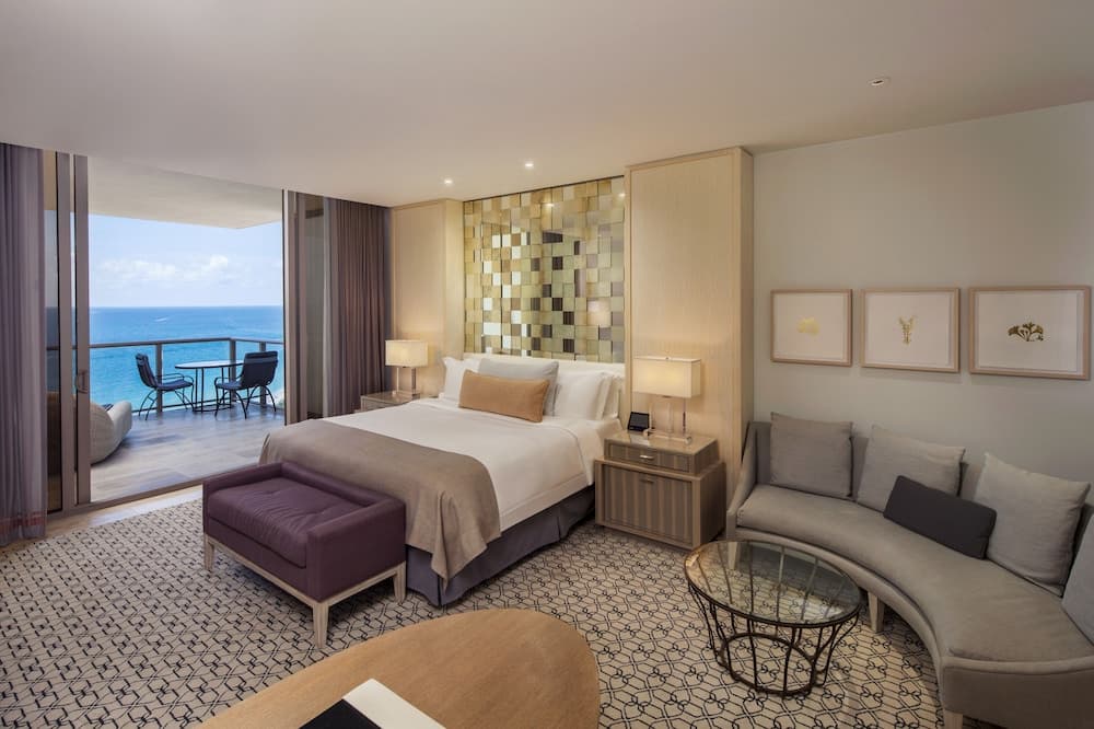 Grand Room, 1 King Bed, Ocean View at The St. Regis Bal Harbour Resort in Bal Harbour, FL