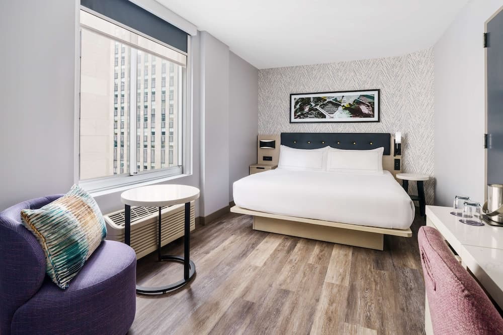 Room, 1 King Bed, City View at DoubleTree by Hilton New York Midtown Fifth Ave in New York, NY