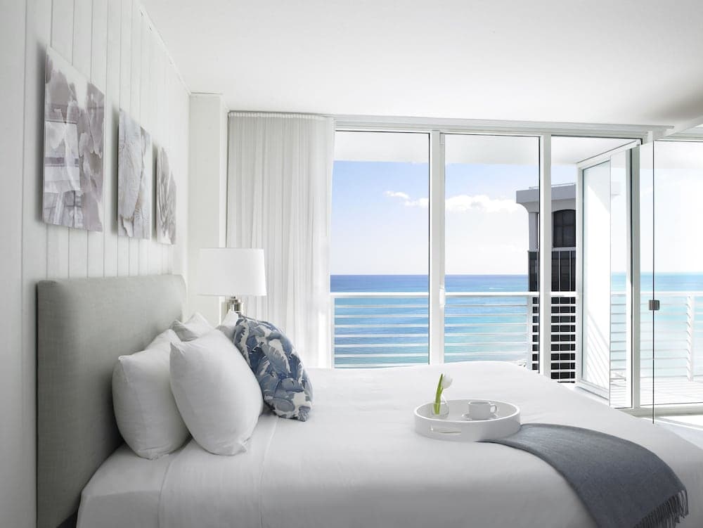 Suite, 2 Double Beds, Partial Ocean View at Grand Beach Hotel in Miami Beach, FL