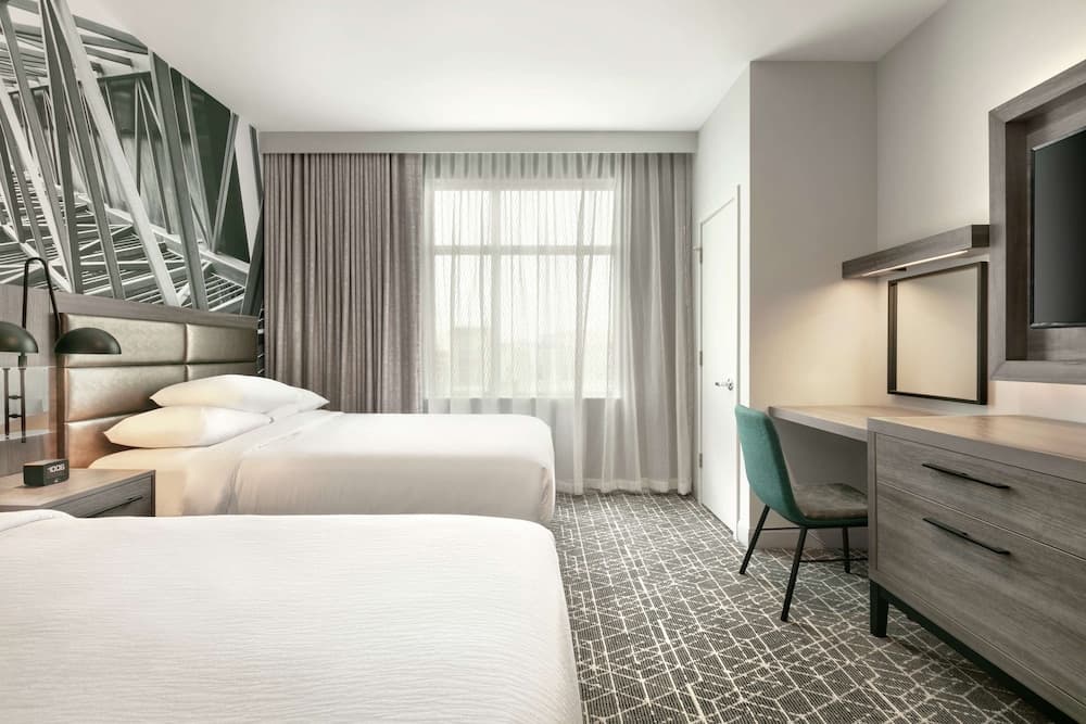Suite, 2 Queen Beds, Accessible (Hearing Accessible, Oversized Suite) at Embassy Suites by Hilton Atlanta Midtown in Atlanta, GA