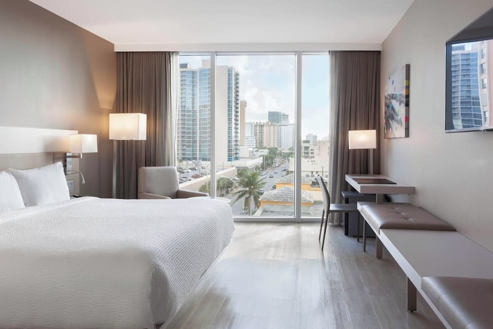 Standard Room, 1 King Bed at AC Hotel by Marriott Miami Beach in Miami Beach, FL